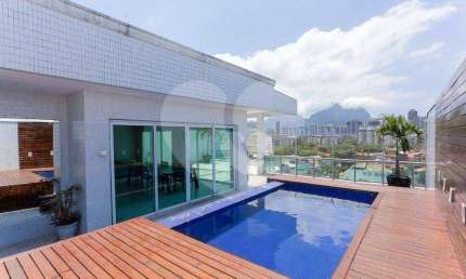 Cobertura com 3 quartos para alugar, 575 m² por R$ 48.860/mês - Barra da Tijuca - Rio de Janeiro/RJ