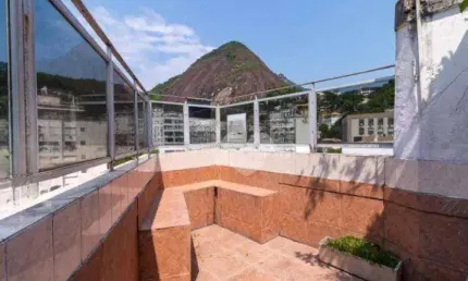 Cobertura com 3 dormitórios à venda, 145 m² por r$ 1.300.000,00 - laranjeiras - rio de janeiro/rj