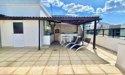 Cobertura com terraço, 5 quartos, 2 suítes, 1 vaga à venda, 299 m² por R$ 2.100.000 - Laranjeiras