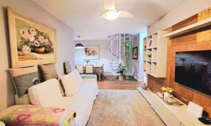 Cobertura a venda 3 Quartos sendo 1 suíte, Varanda e Vaga de garagem, 135 m² R$ 580.000 - Grajaú - RJ