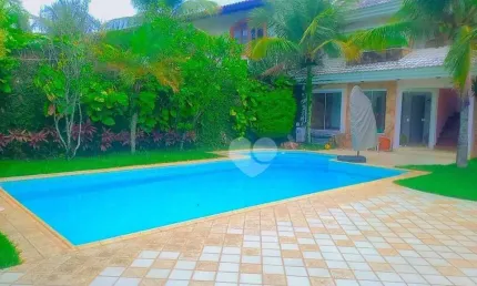 Casa com 6 quartos para alugar, 739 m² por r$ 30.710/mês - barra da tijuca - rio de janeiro/rj