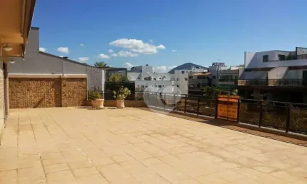 Cobertura com 4 quartos, sendo 2 suítes venda, 393 m² por r$ 1.950.000 - recreio dos bandeirantes -rj