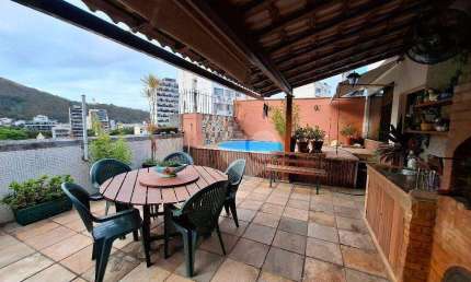 Cobertura Duplex 4 quartos 1 suítes 3 vagas à venda no Grajaú, Rio de Janeiro/RJ