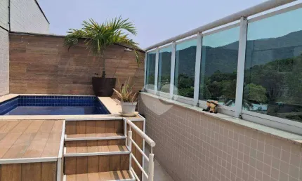 Cobertura com 3 quartos à venda, 122 m² por R$ 700.000 - Vargem Pequena - Rio de Janeiro