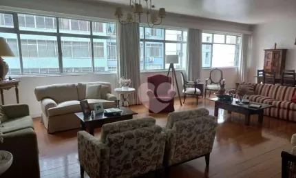 Apartamento com 4 dormitórios à venda, 250 m² por r$ 2.050.000,00 - copacabana - rio de janeiro/rj