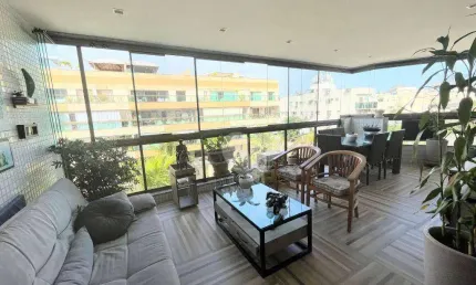 Apartamento com 3 quartos à venda, 108 m² por r$ 890.000 - recreio dos bandeirantes - rio de janeiro/rj