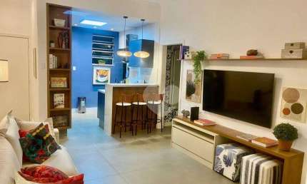 Apartamento com 2 dormitórios à venda, 78 m² por R$ 1.850.000,00 - Leblon - Rio de Janeiro/RJ