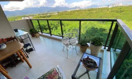 Ocean-pontal apartamento com 3 quartos à venda, 83 m² por r$ 610.000 - recreio dos bandeirantes