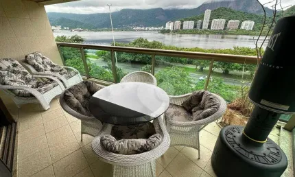 Apartamento com 2 dormitórios à venda, 91 m² por R$ 3.960.000,00 - Lagoa - Rio de Janeiro/RJ
