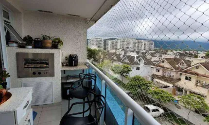 Onda Carioca, Apartamento com 2 quartos sendo 1 suíte, à venda, 69 m² por R$ 530.000 - Recreio dos Bandeirantes - Rio de Janeiro/RJ