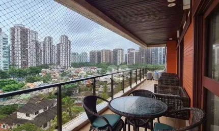 Apartamento com 3 quartos à venda, 157 m² por r$ 3.000.000 - barra da tijuca - rio de janeiro/rj