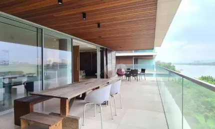Apartamento com 1 quarto à venda, 130 m² por r$ 4.400.000 - barra da tijuca - rio de janeiro/rj