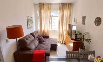 Apartamento com 2 quartos com dependencia e vaga à venda, 60 m² por R$ 670.000 - Laranjeiras - Rio de Janeiro/RJ