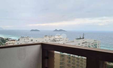 Apartamento na Lucio Costa, 1 quarto, andar alto com vista mar, na Avenida Lucio Costa, Barra da Tijuca/RJ