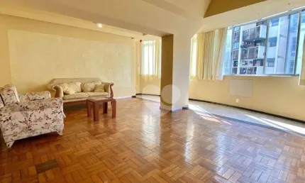 Apartamento com salão, 3 quartos e uma vaga à venda, 122 m² por R$ 1.100.000 - Copacabana