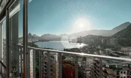 Apartamento com 4 dormitórios à venda, 155 m² por r$ 2.950.000,00 - lagoa - rio de janeiro/rj