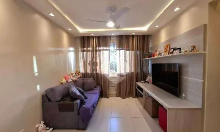 Apartamento com 3 quartos 1 vaga no grajaú, rio de janeiro/rj