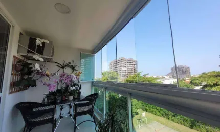 Home ways apartamento com 3 quartos à venda, 99 m² por r$ 700.000 - recreio dos bandeirantes