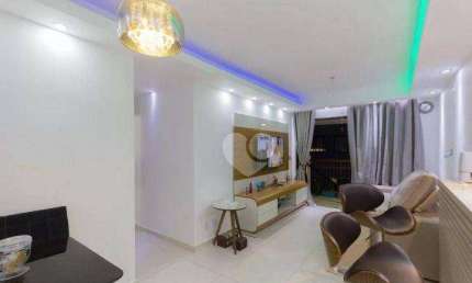 Apartamento com 3 dormitórios para alugar, 85 m² por R$ 4.517,88/mês - Taquara - Rio de Janeiro/RJ