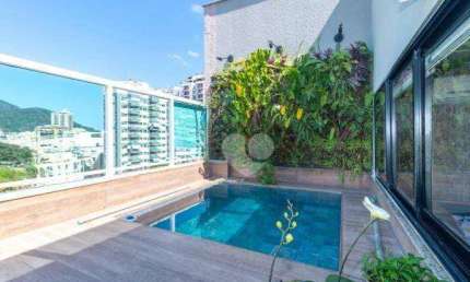 Cobertura com 3 dormitórios à venda, 140 m² por R$ 2.690.000,00 - Botafogo - Rio de Janeiro/RJ