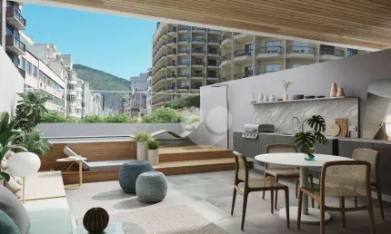 Apartamento Garden com 1 dormitório à venda, 109 m² por R$ 2.500.000,00 - Copacabana - Rio de Janeiro/RJ