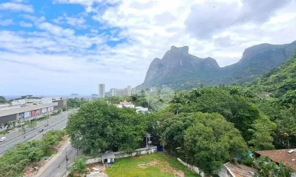Apartamento Duplex 2 quartos suítes com vista deslumbrante em São Conrado