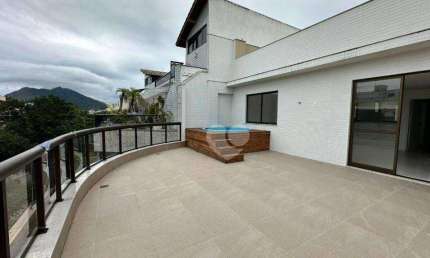 MAGNÍFICA COBERTURA PRIMEIRA LOCAÇÃO NO RECREIO DOS BANDEIRANTES - 380m²