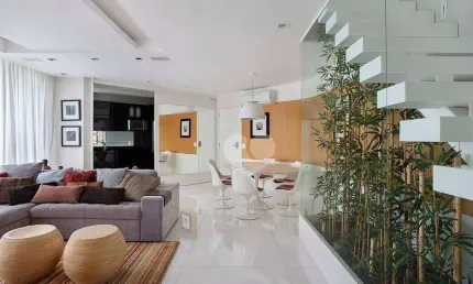 Cobertura com 2 suítes para alugar, 236 m² por R$ 25.352/mês - Barra da Tijuca - Rio de Janeiro/RJ