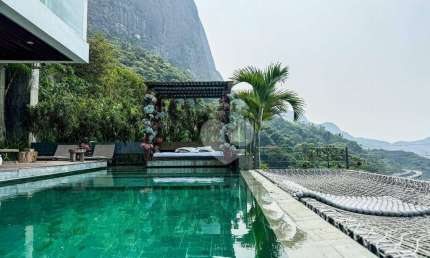 Casa com 5 quartos para alugar, 918 m² por R$ 117.383/mês - Joá - Rio de Janeiro/RJ