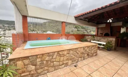 Cobertura com 4 dormitórios à venda, 160 m² por r$ 850.000,00 - méier - rio de janeiro/rj