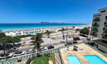 Apartamento com 3 quartos 1 vaga, 93 m² na Praia do Forte, Cabo Frio/RJ
