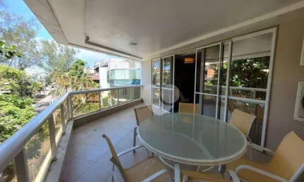 2ª Quadra da praia-Apartamento com 3 quartos, 3 suítes à venda, 201 m² por R$ 1.300.000 - Recreio dos Bandeirantes