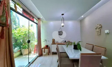 Apartamento térreo à venda na professor valadares, 2 quartos sendo 1 suíte, 90 m² r$ 470.000 - grajaú