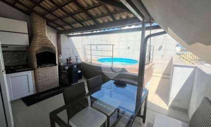 Cobertura com 4 dormitórios à venda, 205 m² por R$ 1.845.000,00 - Barra da Tijuca - Rio de Janeiro/RJ