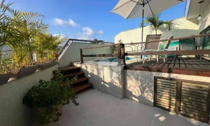 Cobertura com 3 quartos à venda, 174 m² por R$ 1.100.000 - Recreio dos Bandeirantes - Rio de Janeiro/RJ