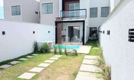 Casa 3 quartos 1 suíte com terraço - 186 m² - R$ 469.900,00 - Pedra de Guaratiba