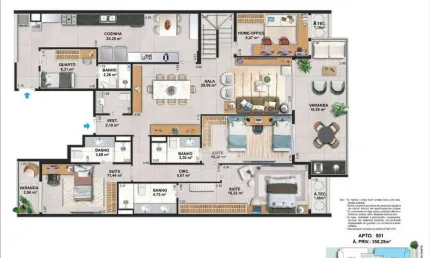 Apartamento Duplex com 4 dormitórios à venda, 360 m² por R$ 4.690.000,00 - Botafogo - Rio de Janeiro/RJ