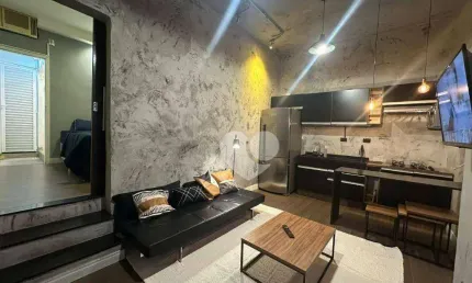 Flat com 1 quarto à venda, 35 m² por r$ 425.000 - laranjeiras - rio de janeiro/rj