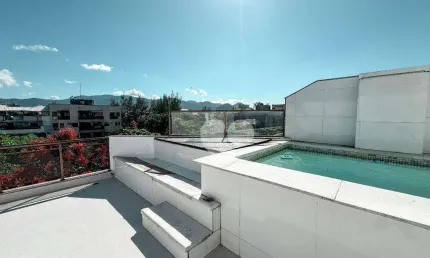Cobertura Linear/Lamina, com 3 dormitórios à venda, 198 m² por R$ 1.400.000 - Recreio dos Bandeirantes - Rio de Janeiro/RJ