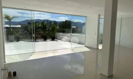 Lopes Enjoy Recreio-Aluga linda cobertura Linear 198m2 recentemente reformada no valor de R$ 6500,00 + taxas