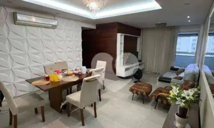Apartamento com 3 quartos à venda, 114 m² por r$ 699.900 - barra da tijuca - rio de janeiro/rj