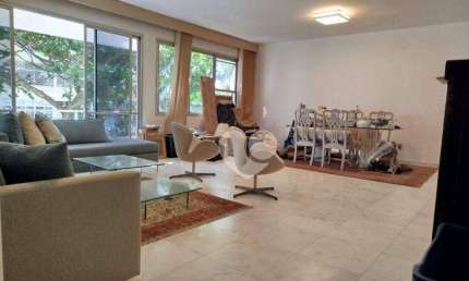 Apartamento Incrível com 3 quartos, 2 vagas e  1 quadra da praia do Leblon, com 165m²