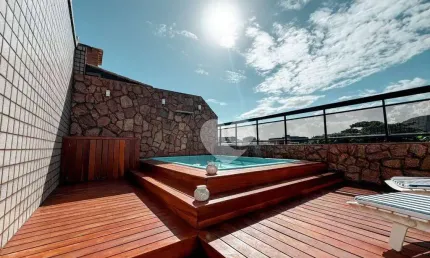 Cobertura com 4 quartos à venda, 355 m² por r$ 3.280.000 - jardim oceânico - rio de janeiro/rj