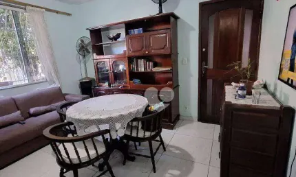 Apartamento térreo á venda, sala, 3 quartos, cozinha, 2 banheiros, área de serviço. garagem. r$360.000,00- vila isab