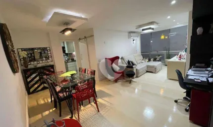 Apartamento com 2 quartos à venda, 97 m² por r$ 780.000 - recreio dos bandeirantes - rio de janeiro/rj