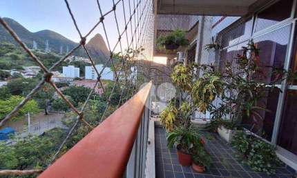 Grajaú, Apartamento com varandão, 3qts com suíte, dep completas, 2 vagas à venda, 143 m² por R$ 620.000 - Grajaú - Rio de Janeiro/RJ
