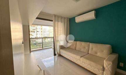 Apartamento com 2 dormitórios para alugar, 80 m² por R$ 6.074,47/mês - Recreio dos Bandeirantes - Rio de Janeiro/RJ
