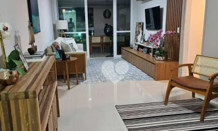 Apartamento com 3 quartos à venda, 132 m² por r$ 1.300.000 - recreio dos bandeirantes - rio de janeiro/rj