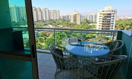 Apartamento com 2 dormitórios à venda, 69 m² por r$ 605.000,00 - barra da tijuca - rio de janeiro/rj
