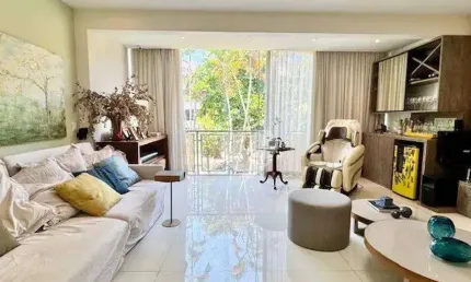 Apartamento com 3 quartos sendo 1 suite para alugar, 140 m² por r$ 11.046/mês - barra da tijuca - rio de janeiro/rj